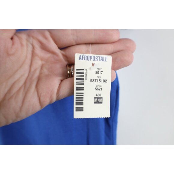 Deadstock Vintage Y2K Aeropostale Womens Medium Babydoll Collared Polo Shirt - Picture 5 of 16